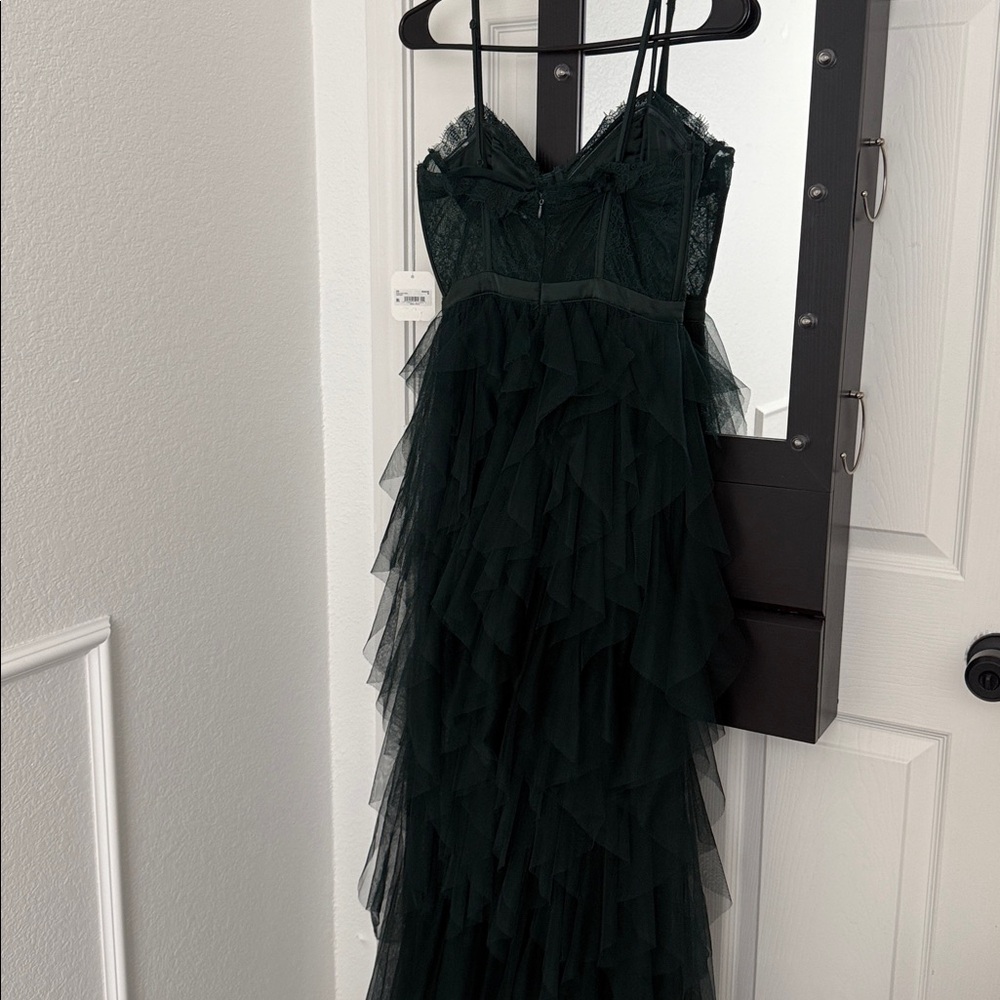 Dark Green Formal Dress - Picture 9 of 9